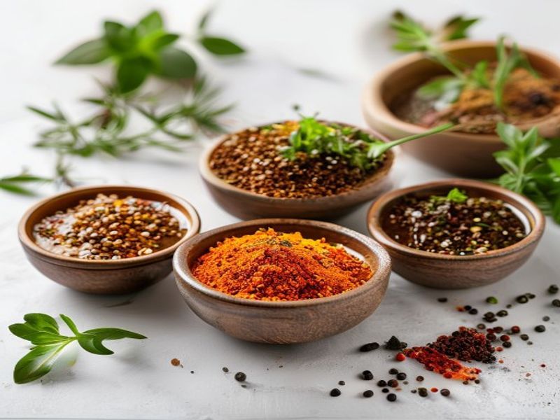 Savoury seasoning blends and sauce