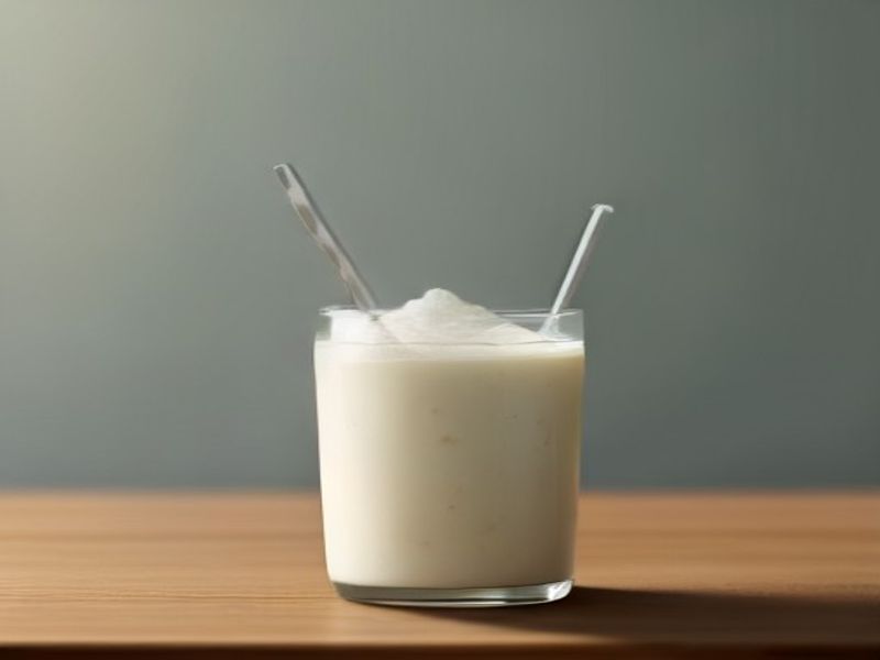 Protein shake with nutritional powder